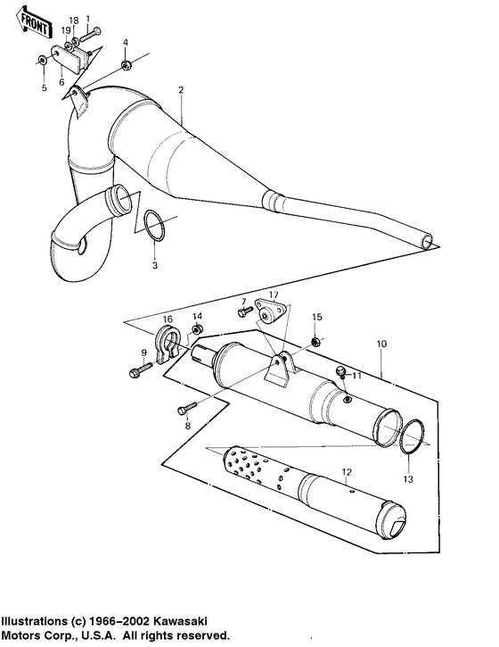 Muffler comp