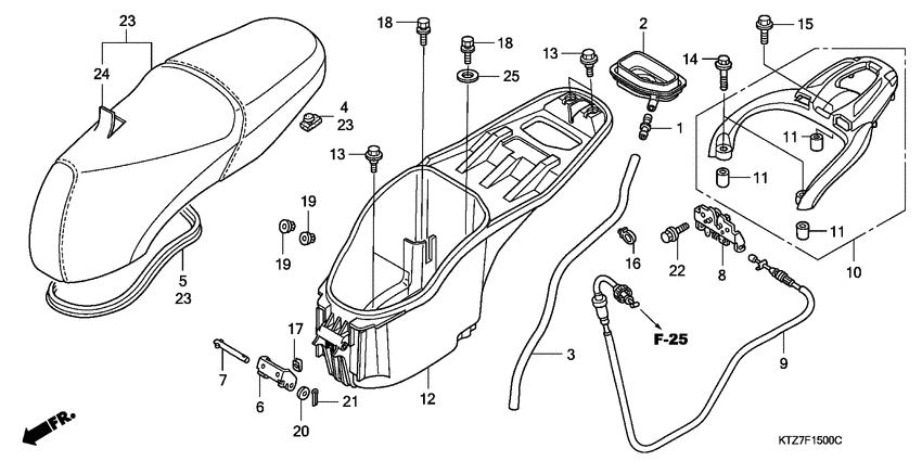 Seat/luggage box