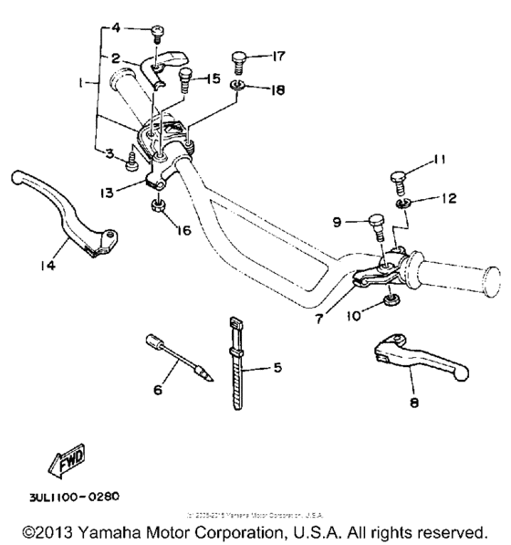 Handle switch - lever