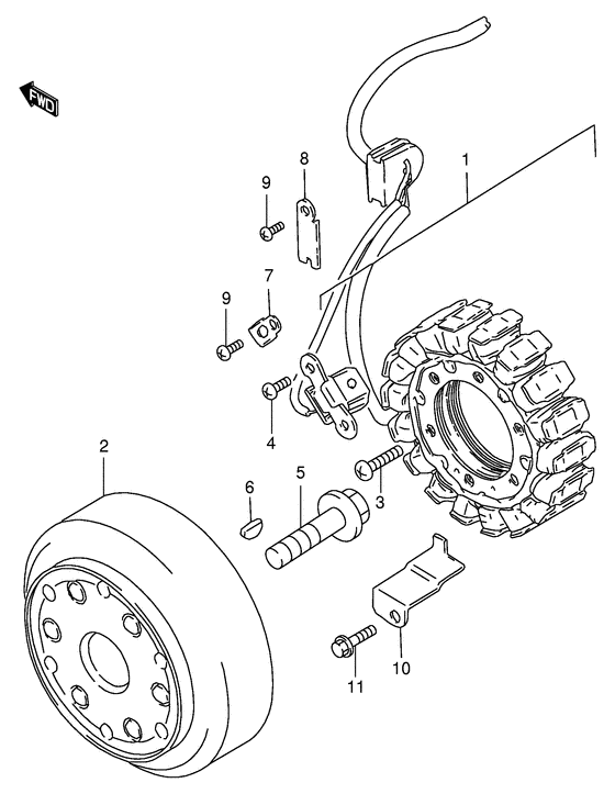 VS600 Зажигание