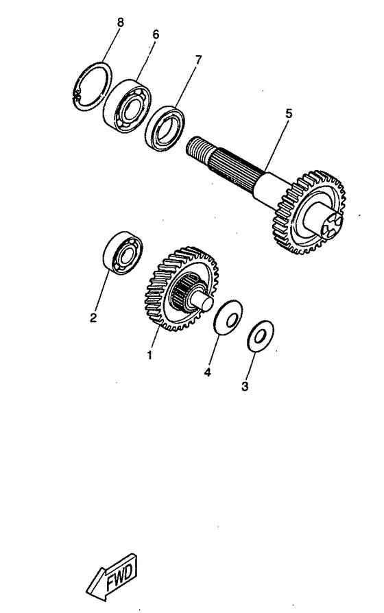 CW50RS Трансмиссия