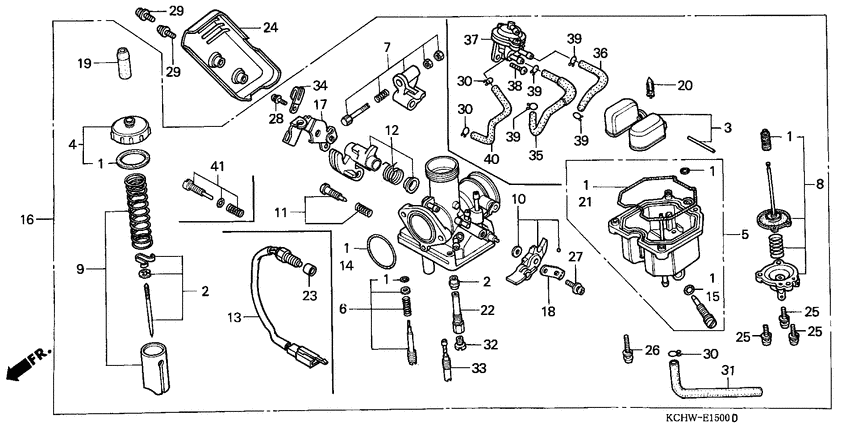 Carburetor assy