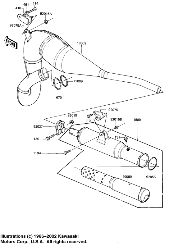 Muffler comp