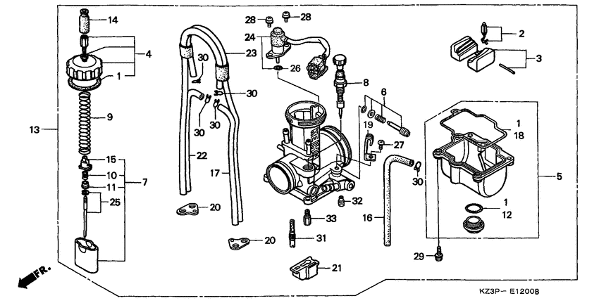 Carburetor assy