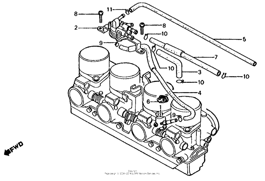 Automatic fuel valve 81-82