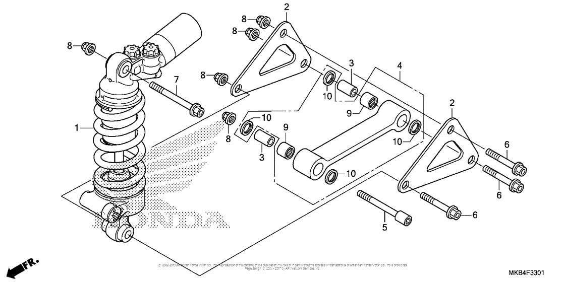 Rear Shock Absorber (2)