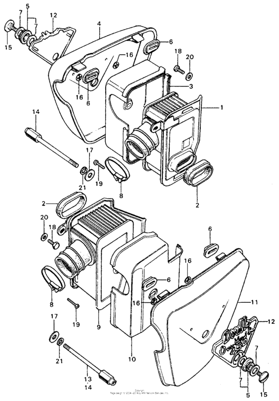Air cleaner + case