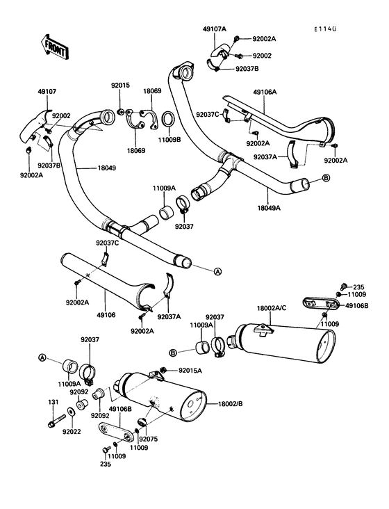 Muffler comp