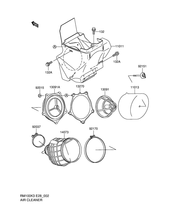 RM100 Воздухоочиститель
