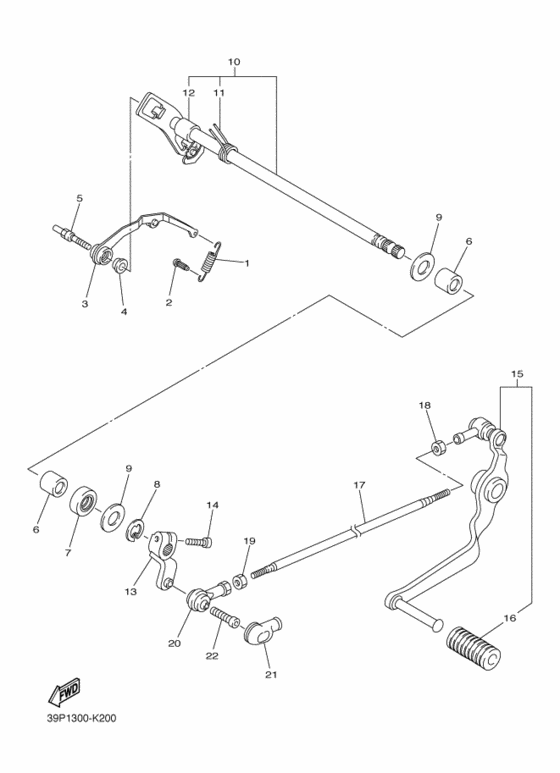 FZ8-S Shaft shift