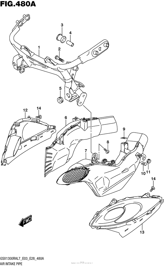 Air Intake Pipe