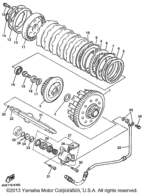 XVZ13LTKC Сцепление