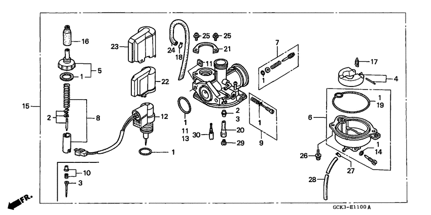 Carburetor assy