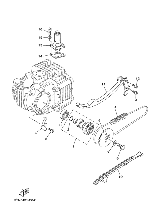 Camshaft & chain