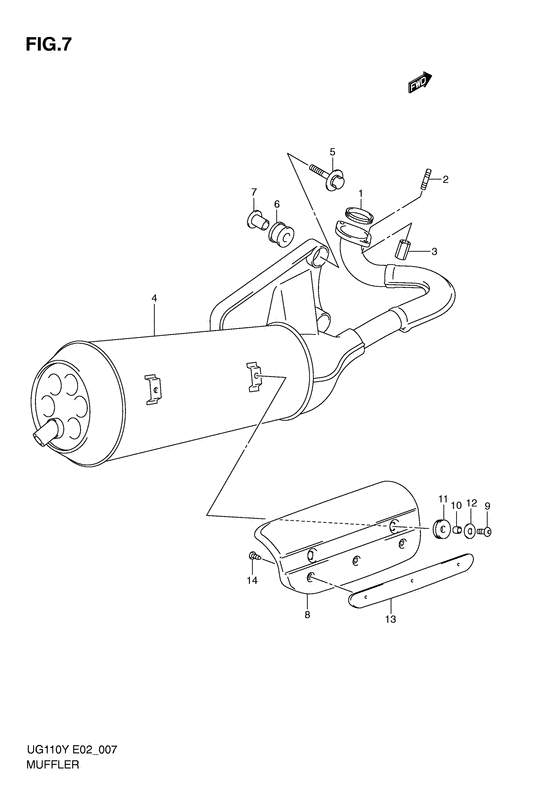 Muffler comp