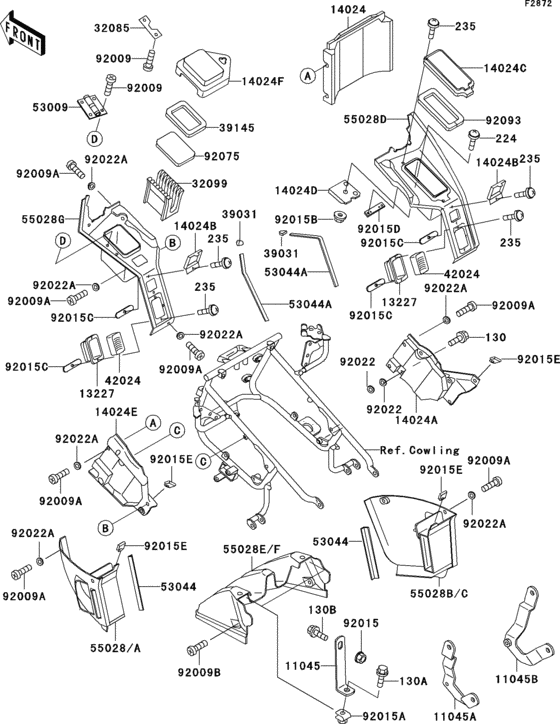 Cowling lowers(1/2)