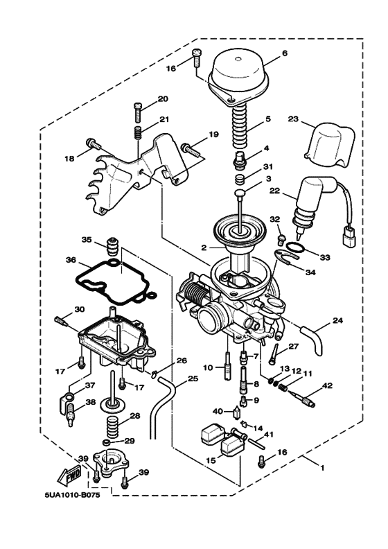 Carburetor assy