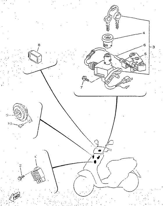 YN50R Электрика 1