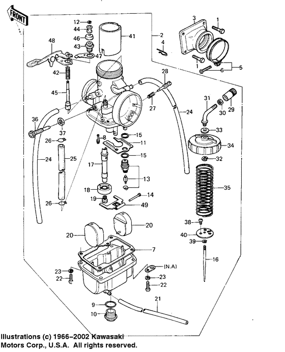 Carburetor assy