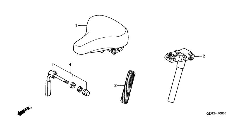 PAC16A Сидение