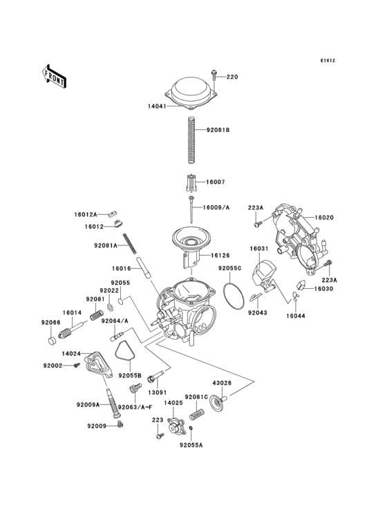 Carburetor parts(1/2)