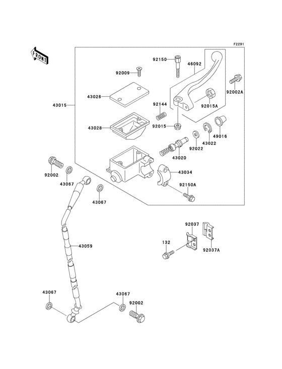  Главный тормозной цилиндр