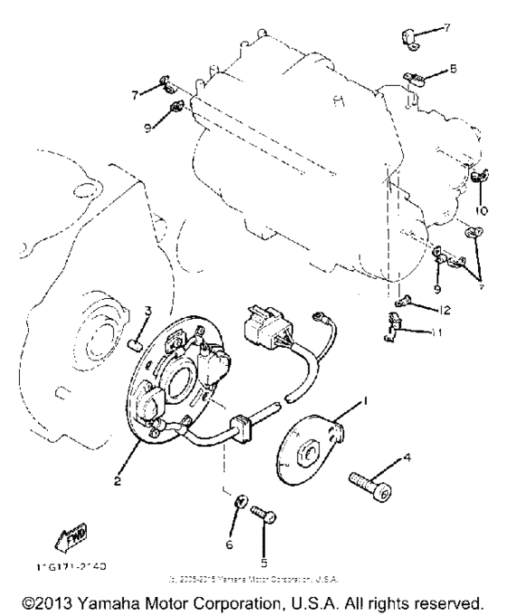 Pickup coil governor
