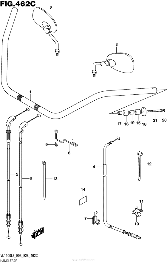 Handlebar (Vl1500Bl7 E33)