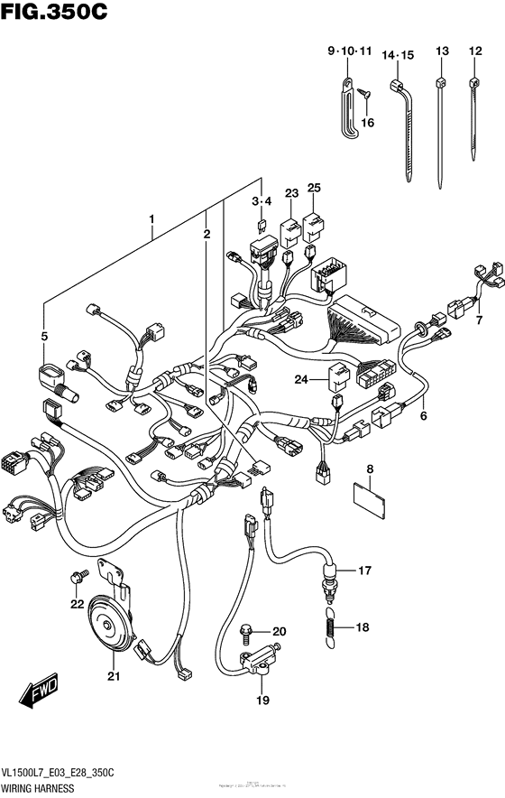 Wiring Harness (Vl1500Bl7 E33)