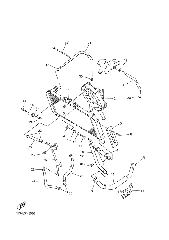 Radiator. hose