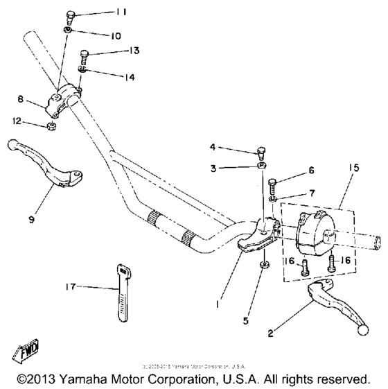 Handle switch-lever