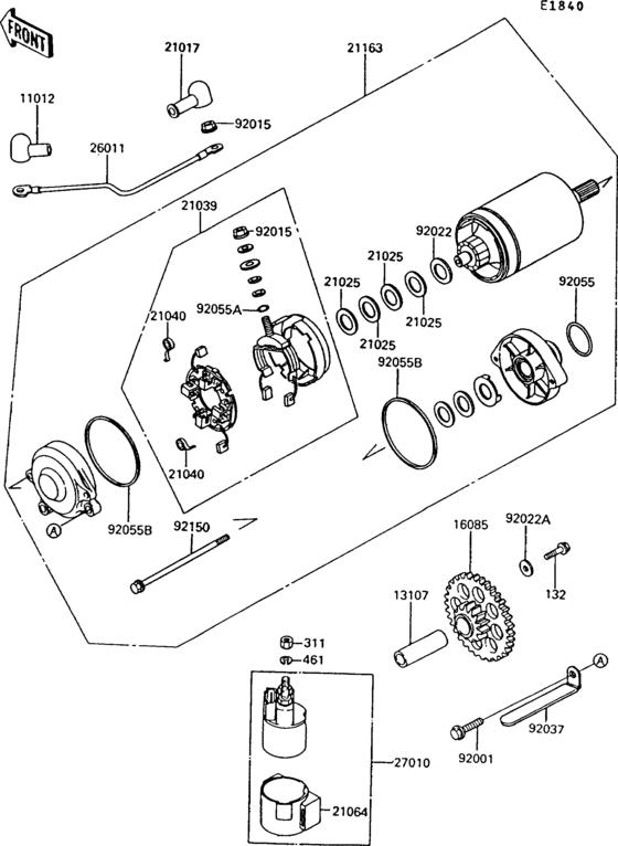 ZG1000 Стартер
