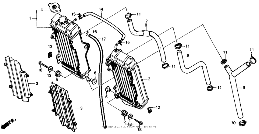 Radiator 85-88