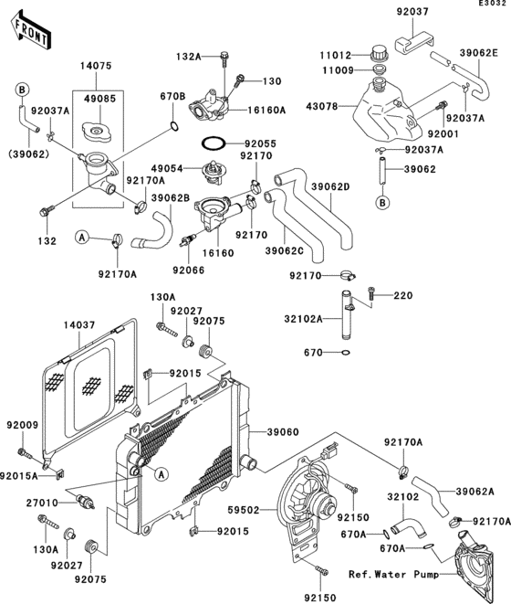 EX500 Radiator(1 / 2)