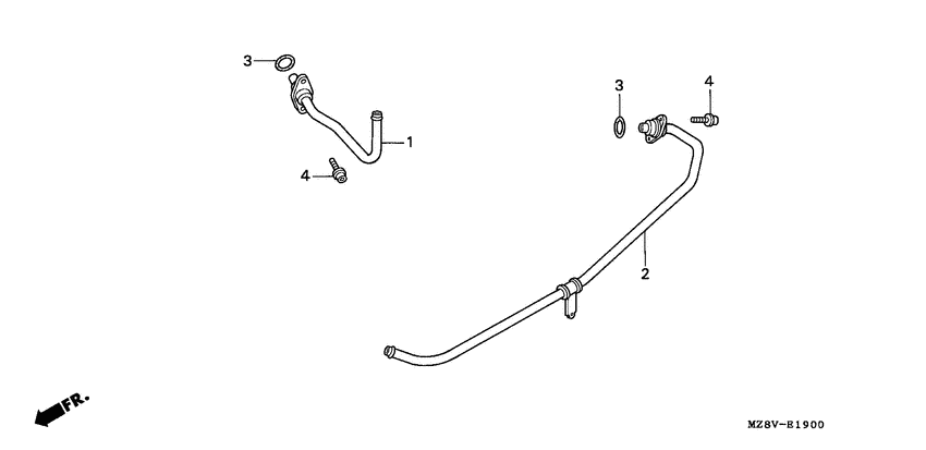 Air path pipe