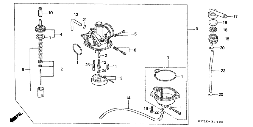Carburetor assy