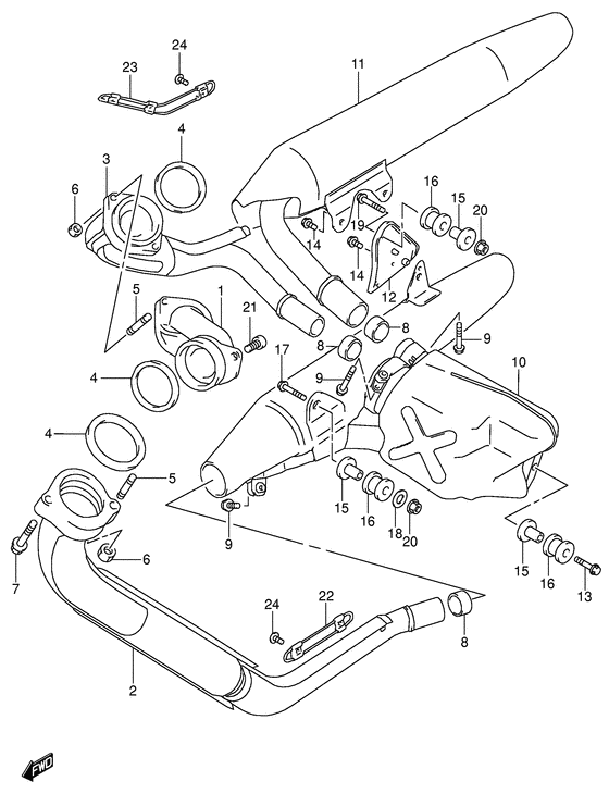 Muffler comp