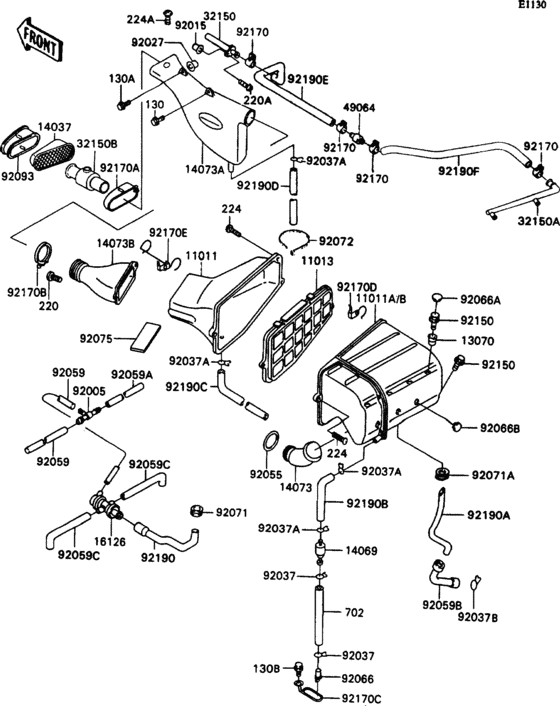 Air filter(1/2)