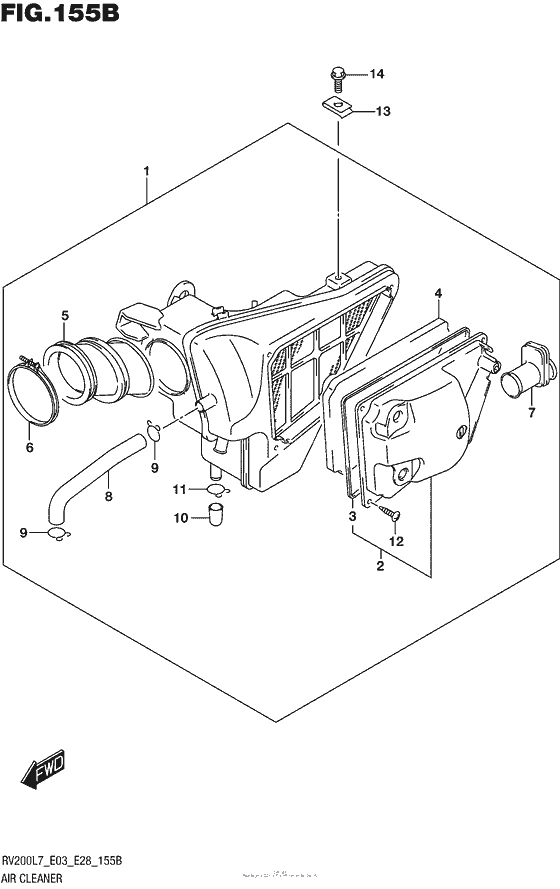 Air Cleaner (Rv200L7 E28)