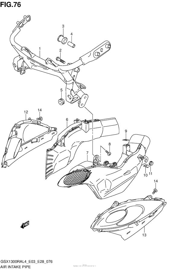 Air Intake Pipe