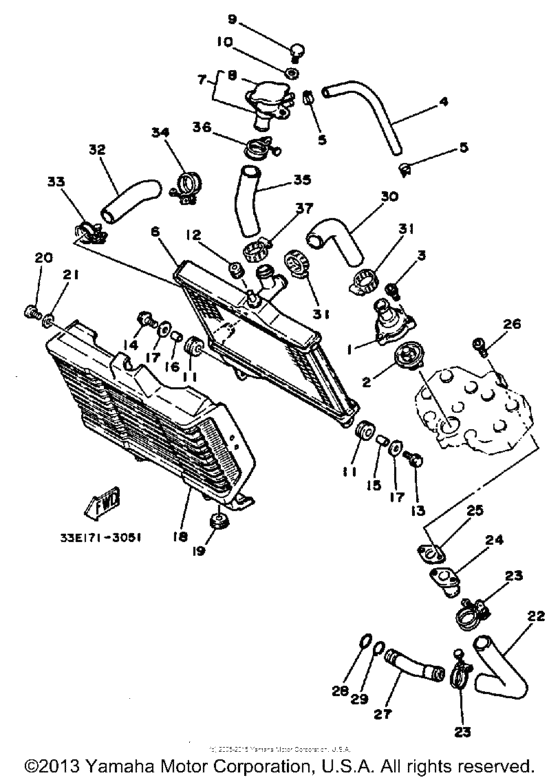 Radiator - hose