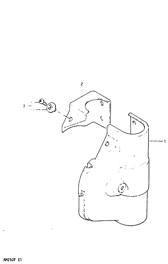 RM250 Panel cover  model e