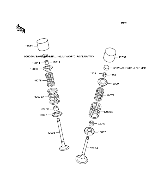 Rocker arms/valves