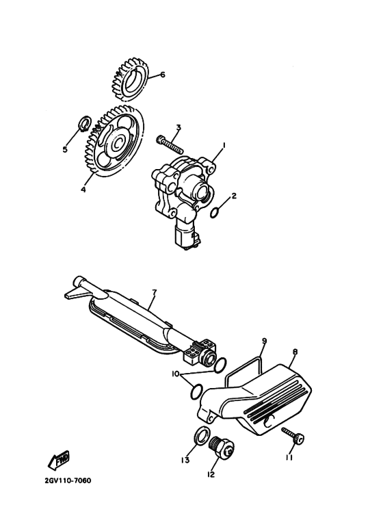 XV535 Маслонасос