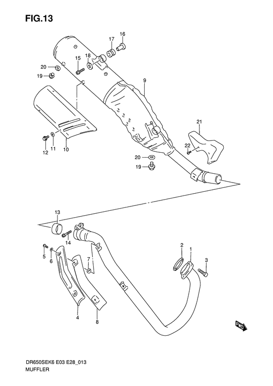 Muffler comp