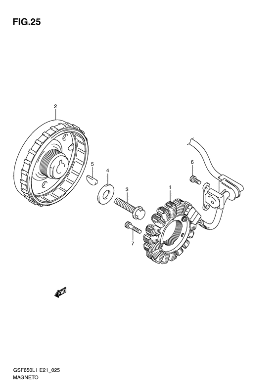 GSF650S Зажигание