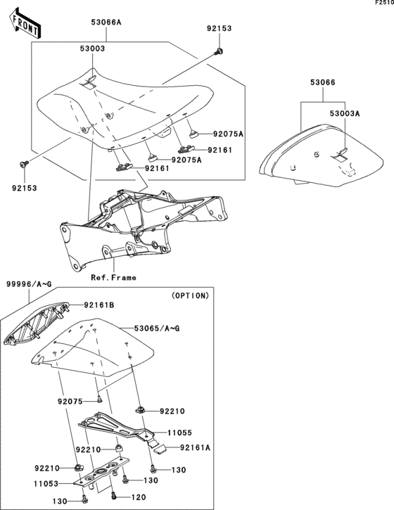 Seat(1/2)(r9f/raf-rbf)