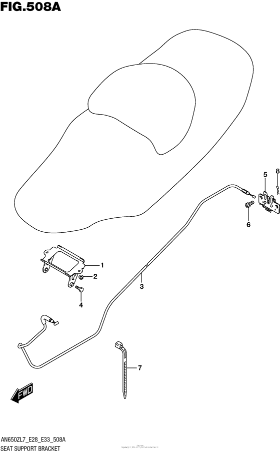 Seat Support Bracket