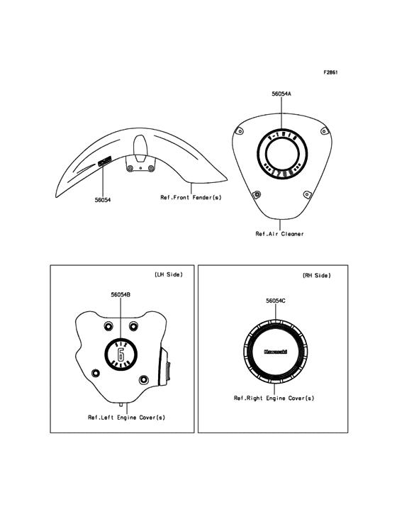 VN1700 Decals(M.S.Black)