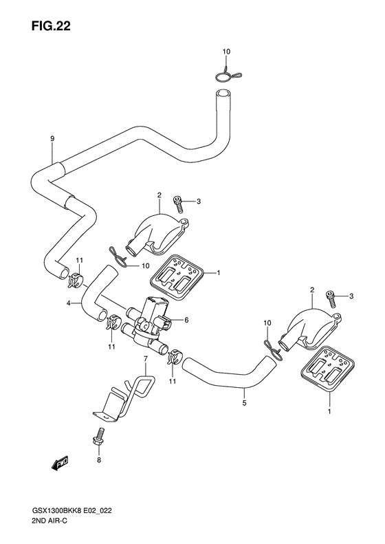 GSX1300BK (ABS) 2nd air